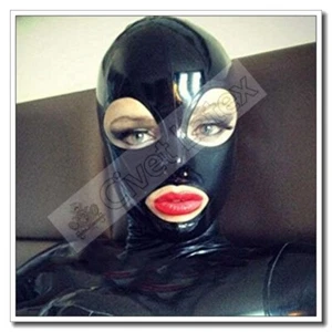 Latex Gummi Maske Hoods Hot Selling Classic Sexy Hoods for Women Customized A88 - Bild 1 von 4