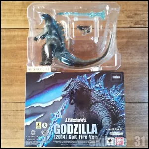 S.H.MonsterArts GODZILLA 2014 SPIT FIRE Ver Action Figure BANDAI - Picture 1 of 4