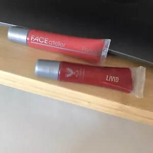 Neu Face Atelier Fassade Lippencreme Rouge Arabesque Coral Rose / Livid Berry Wine - Bild 1 von 8
