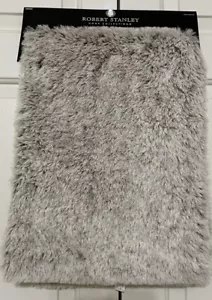 NWT Robert Stanley beige faux fur table runner 72" x 13" winter farmhouse lined - Picture 1 of 5
