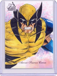 Tarjeta de boceto Marvel Flair 2023 Agunos Wolverine - Imagen 1 de 1
