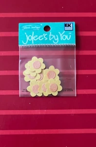 YELLOW POSY Non-Adhesive Flowers by Jolee's - RARE - FREE SHIPPING - Picture 1 of 2