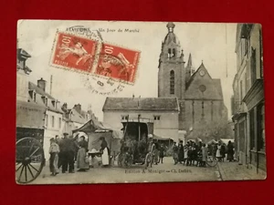 CPA 91 LIMOURS - Un Jour de Marché - Imagen 1 de 2