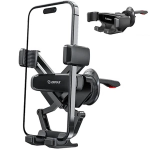 Esoulk NEW Universal Car Mount Phone Holder Gravity Auto Lock Air Vent - Black - Picture 1 of 11