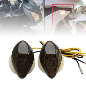 2pack Flush Mount Front Turn Signals 15 SMD LED Light FOR Honda CBR 600RR 1000RR - Picture 1 of 9