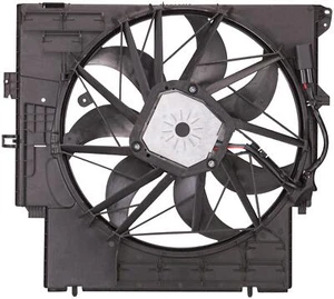 AC Condenser Fan Assembly For 11-17 BMW X3 X4 2.0L 3.0L Lifetime Warranty - Foto 1 di 7