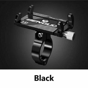 Bike Bicycle Motorcycle Phone Holder Mount Bracket Motorcycle Bracket Black - Photo 1 sur 15