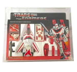 Vitrina de acrílico - Hasbro Transformers G1 Jetfire en caja sin usar, en caja (TFC-009) - Imagen 1 de 5