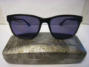 CALVIN KLEIN CK18508s 003 57-17-140 BLACK BLUE WITH BLUE MIRROR LENS - Picture 1 of 5