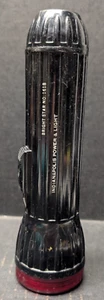 Vintage Bright Star No. 1618 Taschenlampe USA Indianapolis Power & Light funktioniert - Bild 1 von 6