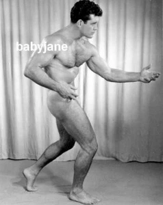 010 BILL MELBY PHYSIQUE MODEL BODYBUILDER / PRO-WRESTLER SIDE NUDE PHOTO - Picture 1 of 1