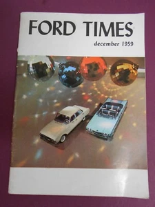 Ford Times Magazine by Ford Motor Company: December 1959 - Picture 1 of 2