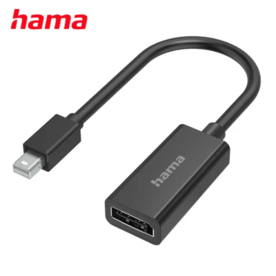 Hama Mini DisplayPort DP to DisplayPort DP Video Adapter/4K Ultra HD/60Hz - Image 1 of 2