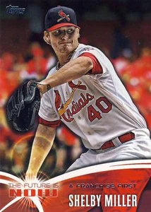 (25) 2014 Topps Mini SHELBY MILLER Future Is Now Insert LOT Cardinals #2 - Picture 1 of 1