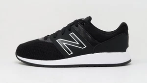 New Balance 24 Big Kids Running Shoes Sneakers KL24B2Y - Black/White - Picture 1 of 6