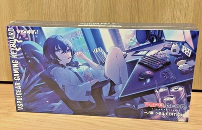 VSPO! GEAR Gaming Keyboard Ururuha Ichinose Edition Japanese JIS Layout New - Image 1 of 4