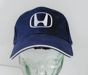 Honda Baseballmütze blau & weiß bestickt 100 % Baumwolle - Bild 1 von 6