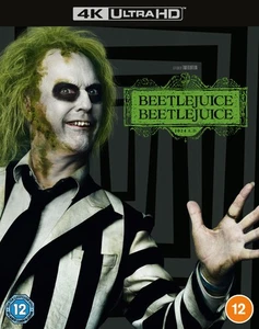 Beetlejuice Beetlejuice (4K UHD Blu-ray) Monica Bellucci Michael Keaton - Picture 1 of 2