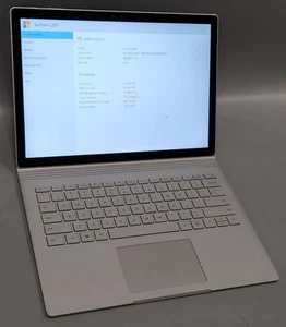 Microsoft Surface Book 13.5 i5-6300U @ 2.40GHz 8GB LPDDR3 RAM 256GB SSD - Picture 1 of 10