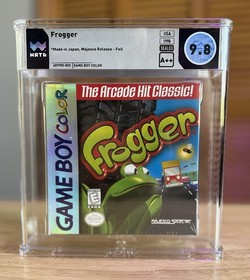 Frogger Nintendo Game Boy Color, 1998, Authentic SEALED 9.8 A++ WATA