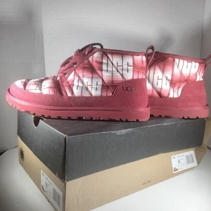 UGG Neumel LTA Wavelength Red Fluff Chukka Mens Size 9 US 8 UK [1137392-SRWT]  - Picture 1 of 11