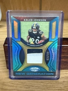 2025 Panini Certified Football Kaleb Johnson New Generations /199 RC SP - Bild 1 von 2