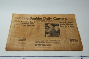 The Boulder Daily Camera September 22, 1943 - Picture 1 of 12