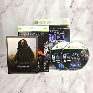 Star Wars Force Unleashed Ultimate Sith Edition Xbox 360 Steelbook Complete CIB - Picture 1 of 6