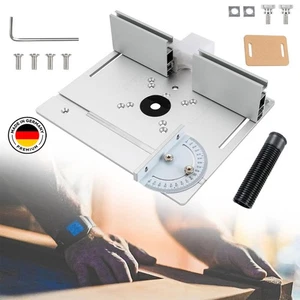 Frästisch Einlegeplatten für Oberfräse Tischfräse Router Table Insert Plate NEU - Bild 1 von 18
