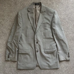 Blazer Chaqueta Abrigo Deportivo Lauren Ralph Lauren Para Hombre Talla 38-40 Lino Tostado 2 Botones - Imagen 1 de 4