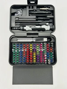 132 In 1 Precision Screwdriver Set Mobile Phone Laptop Computer Repair Tool Kit - Picture 1 of 6
