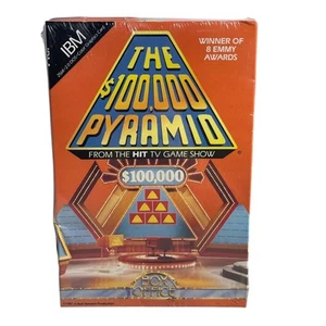 Neu Vintage The $100,000 Pyramid IBM 1987 PC-Spiel - Bild 1 von 7