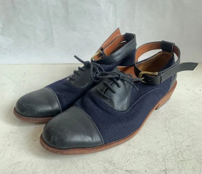 Rachel Comey Oxford Azul Marino con Correa de Tobillo Extraíble EE. UU. Talla 9.5/10 40 Foto 1 de 4