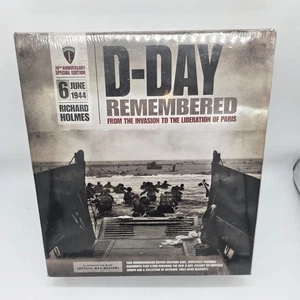 D-Day Remembered 70th Anniversary Special Edition Book Brand New Sealed Box Set - Picture 1 of 4