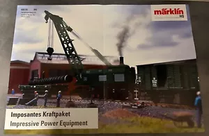 Märklin A2 Poster / Prospekt Dampfkran Ardelt 57t - H0 49570 - Bild 1 von 2