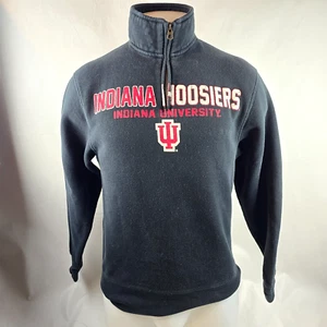 Indiana University Hoosiers Mens Small Quarter Zip Sweatshirt Jansport College - Picture 1 of 8
