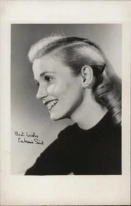 EVA MARIE SAINT Hollywood Portrait with Autosignature; Postmark 1953; Excellent - Bild 1 von 2