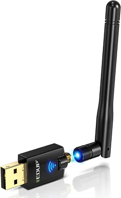Antena Wifi USB 300Mbps Mini Adaptador de Red 802.11n/g/b para PC Desktop Laptop - Image 1 of 4