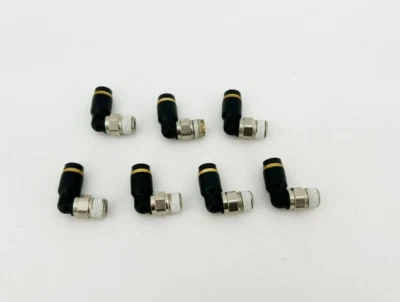 Lot of 7 New Lawson 87624 Male Elbows, 90 Deg. 3/16" x 1/8", 290PSI - Изображение 1 из 4