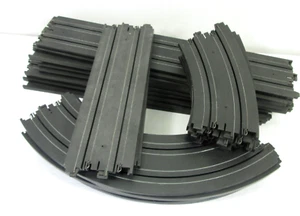 Aurora AFX Tomy HO Slot Car Tracks Lot 27 Pieces Straight Curved Not Tested - Picture 1 of 7