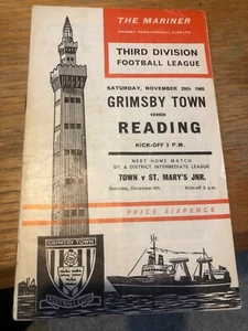 Grimsby Town v Reading 1965/66 - Picture 1 of 1