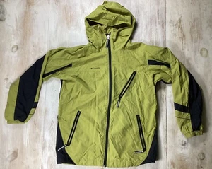 Columbia Wind Breaker Rain Jacket Green Youth 14/16 Gorpcore - Picture 1 of 8