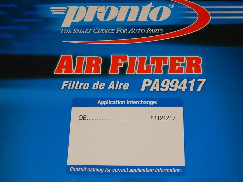 Auto Pieza, FILTRO DE AIRE PRONTO, Nuevo, PA99417, 2019-2024 Chevy Silverado Foto 1 de 2