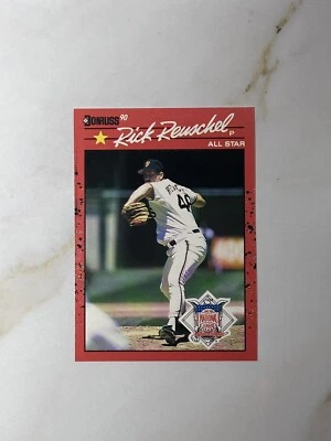 1990 Donruss - "All-Star Game Performance" above Stats #663 Rick Reuschel - Image 1 of 2