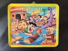 1964 Canadian The Flintstones Aladdin lunchbox Yellow  no thermos - see pictures