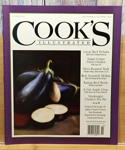Cook's Illustrated Magazine ISSUE #106 September/October 2010 - Imagen 1 de 10