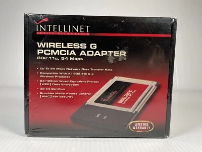 Intellinet Wireless G PCMCIA Adapter New - Image 1 of 4
