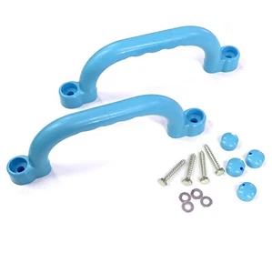 Spielturm Griff SET 2 x Handgriffe Handgriff Kletterturm Kunststoff türkis - Bild 1 von 3
