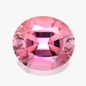 4.12cts EXCELLENT OVAL CUT NATURAL NIGERIAN PINK TOURMALINE - Picture 1 of 1