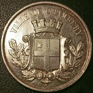 Chambéry (73) silver medal 1st Title - School of Music 2nd Prix 1900 - Picture 1 of 3
